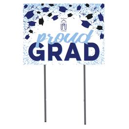 Jardine - Spelman College Jaguars 18'' x 24'' Grad Yard Sign - White