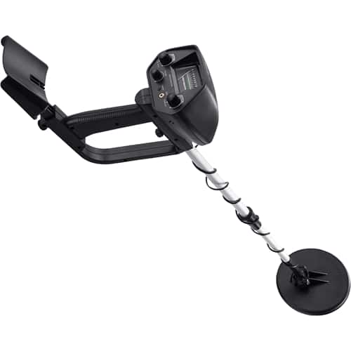Barska - Pro Edition Metal Detector-High Sensitivity, Waterproof Search Coil, Adjustable Discrimination & Sensitivity - Black - Angle_Zoom