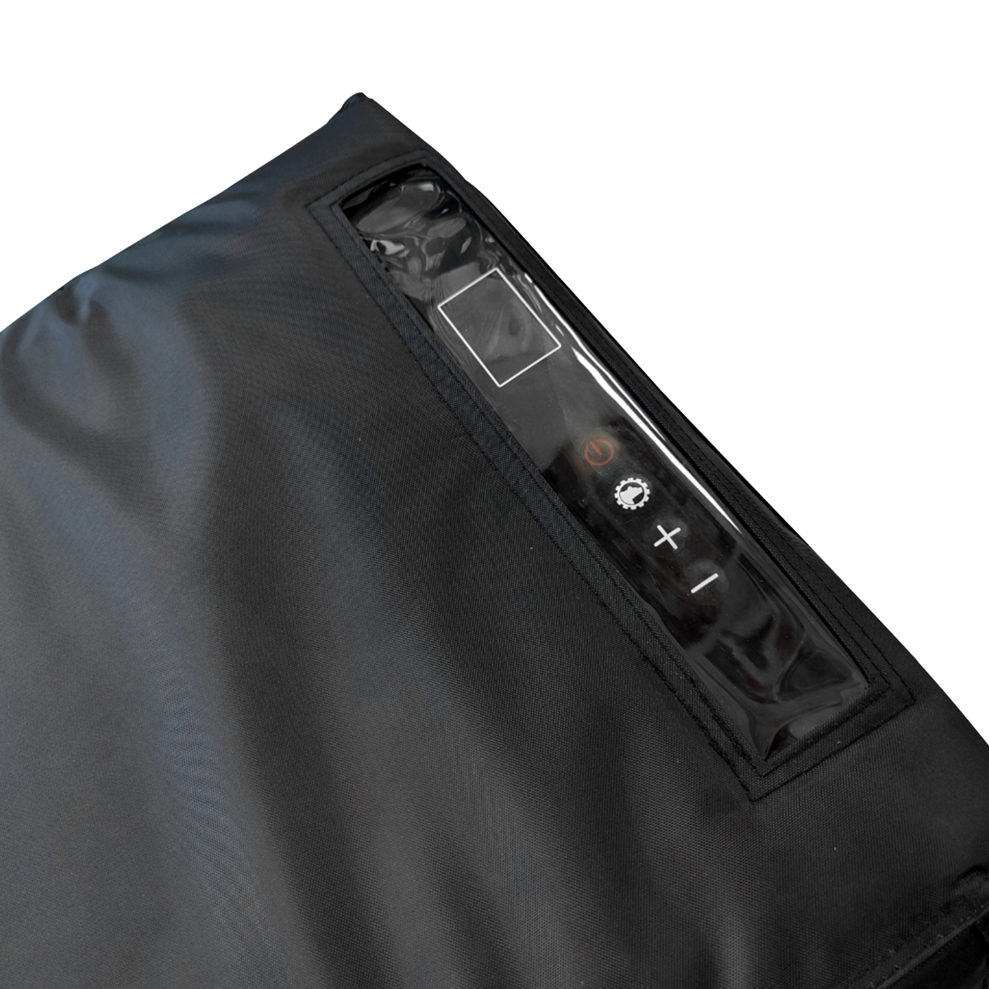 Alt View 1. Explorer Bear - Explorer Series 40L Insulated Fridge Cover - Black.