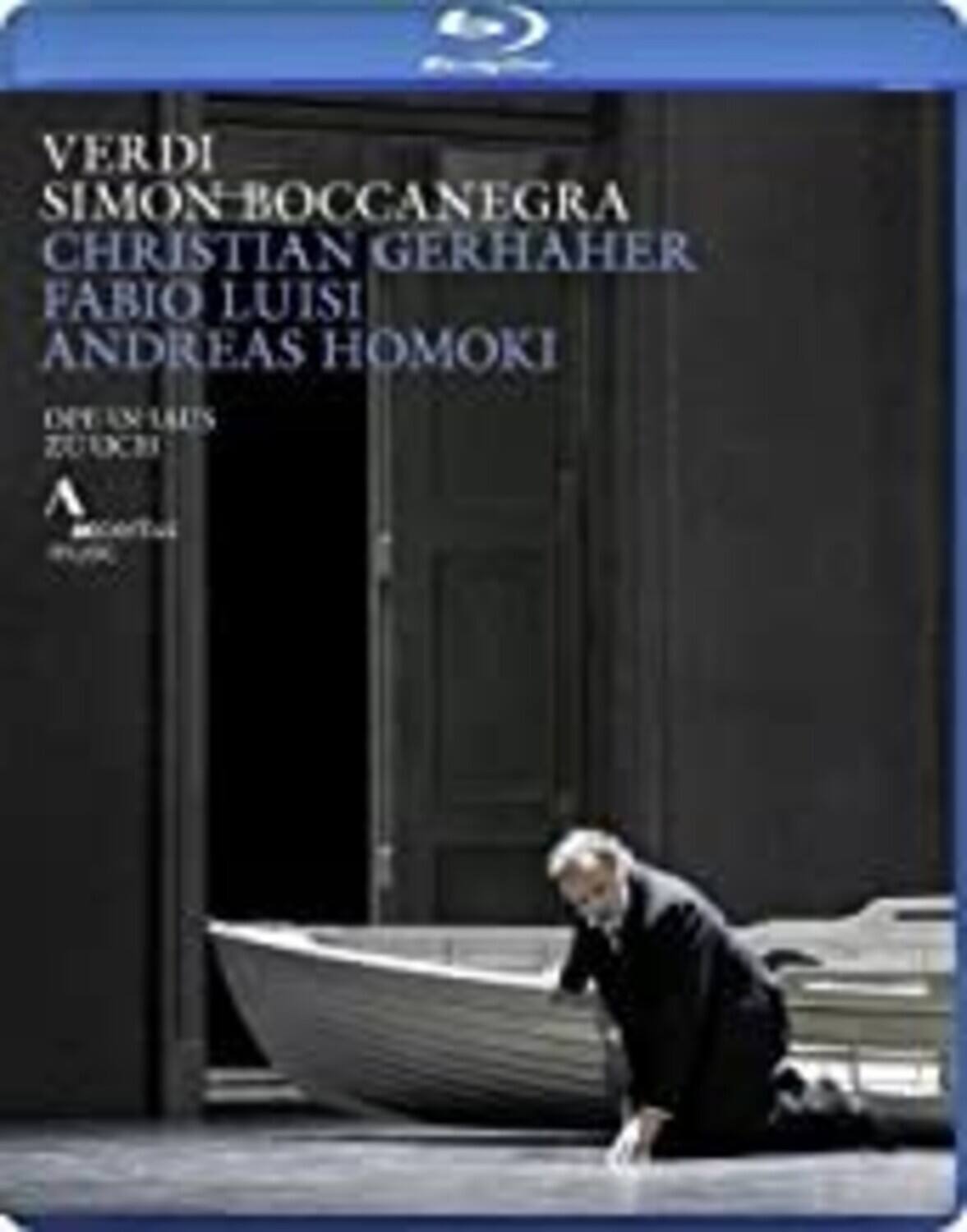 Front. Chor Der Oper Zurich Philharmonia Zurich Luisi - Simon Boccanegra   - BLU-RAY.