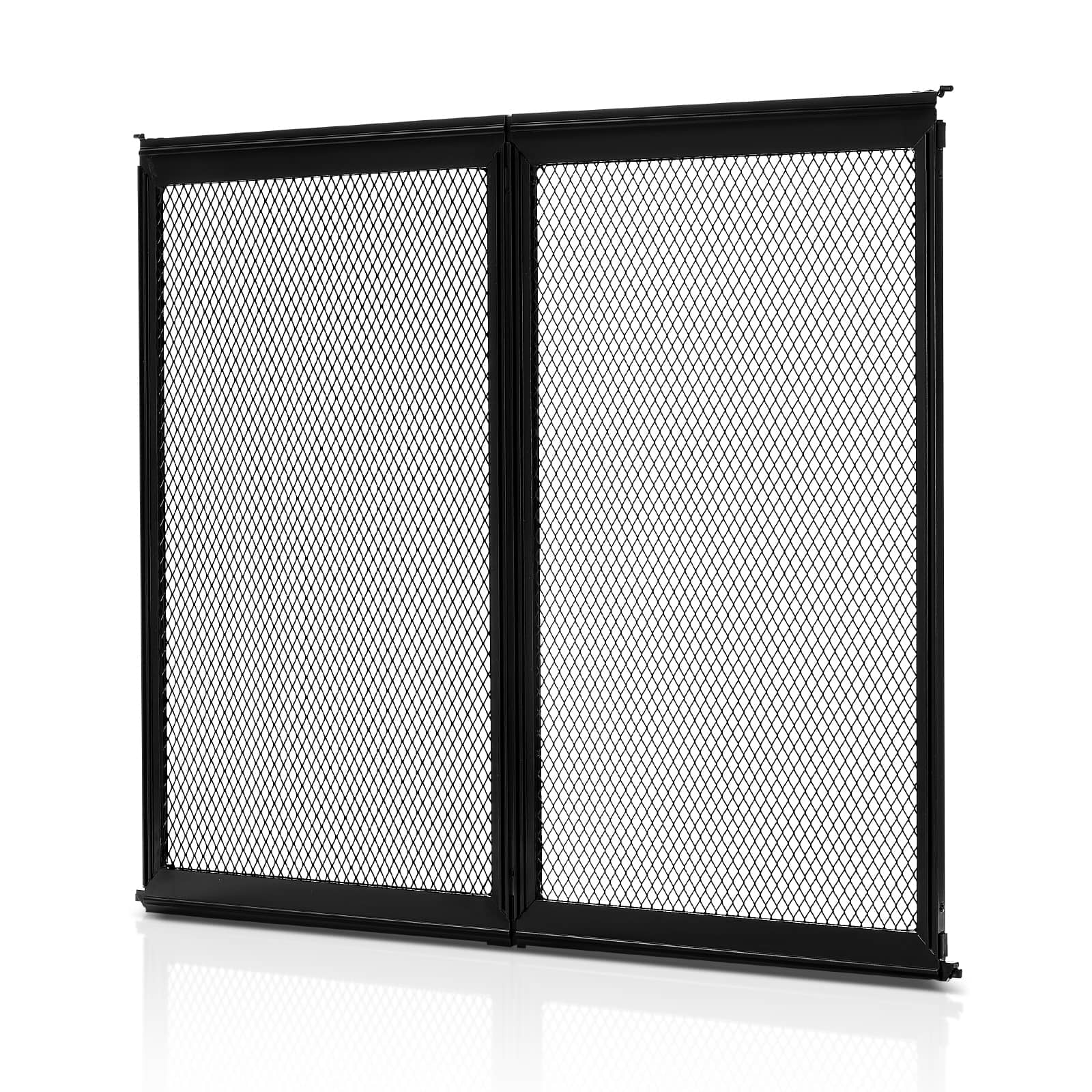 VEVOR - RV Screen Door Protector, 22.5 x 20 inch Door Grille, Easy to Install and Disassemble - Black