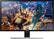 Front. Samsung - UE590 Series 28" LED 4K UHD Monitor - Black.