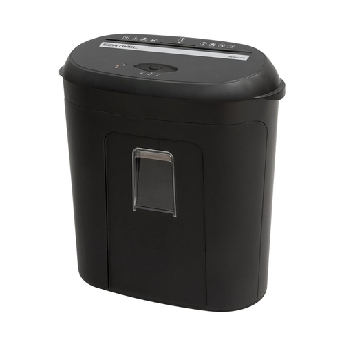 Sentinel FM100P 10 Sheet Micro-Cut Paper Shredder with Pullout Bin - Includes 1 Sample ShredCare Brand Lubricant Sheet