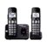 Alt View Zoom 11. Panasonic - KX-TGE232B DECT 6.0 Expandable Cordless Phone System with Digital Answering System - Black.
