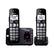 Alt View 11. Panasonic - KX-TGE232B DECT 6.0 Expandable Cordless Phone System with Digital Answering System - Black.