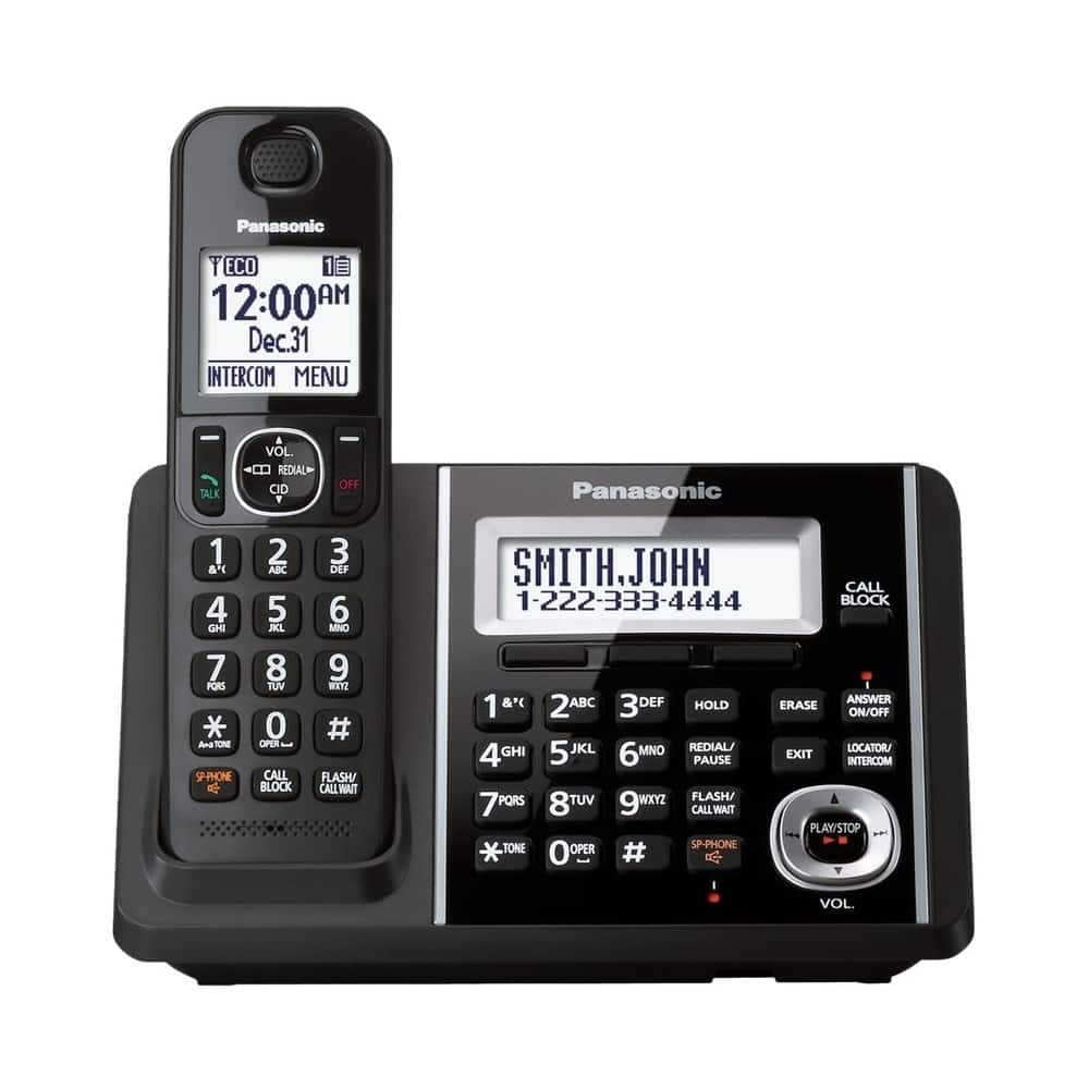 Customer Reviews: Panasonic KX-TGF340B DECT 6.0 Expandable Cordless ...