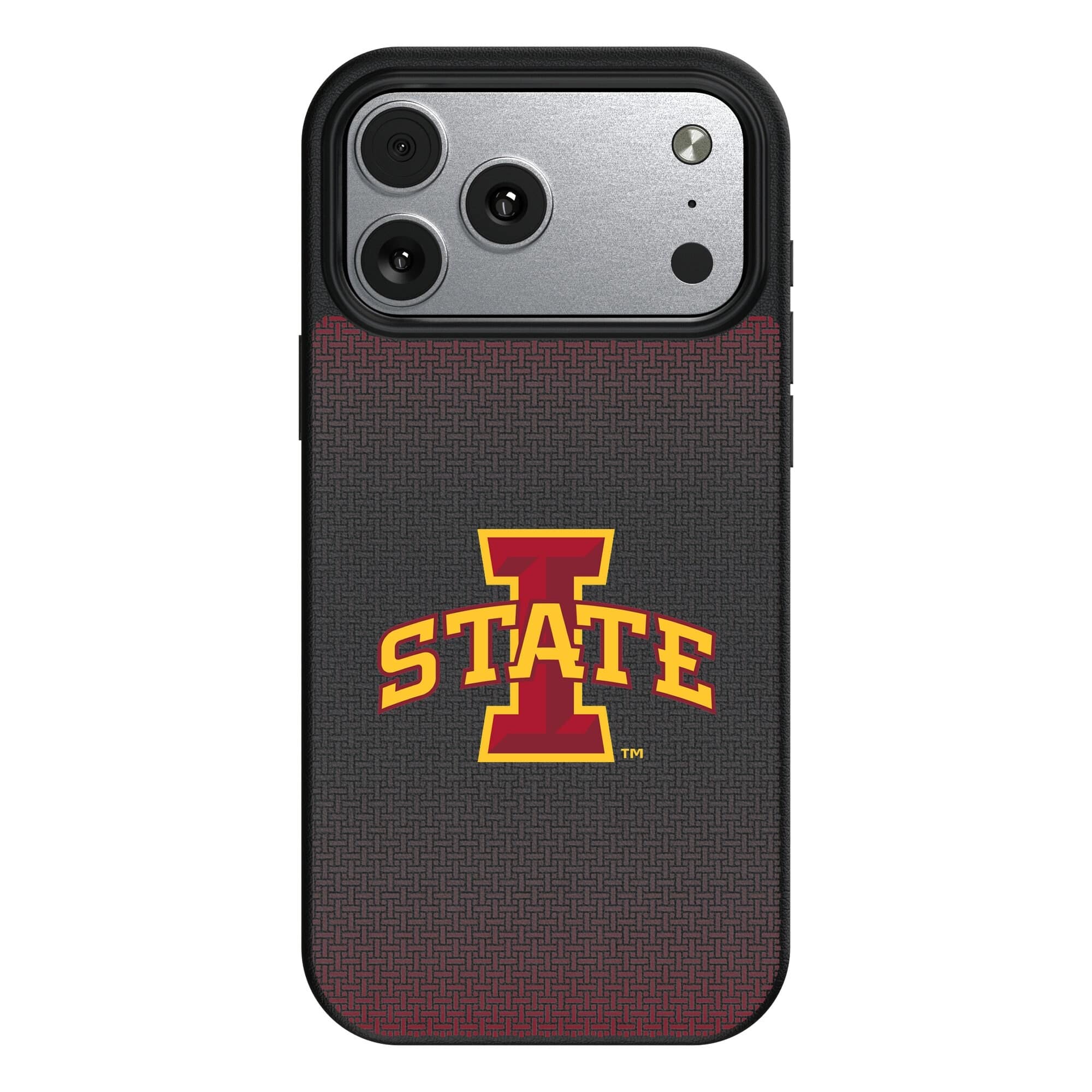 Keyscaper - NCAA - Iowa State Cyclones Linen Logo iPhone Magnetic Bump Case - 17 Pro - Black price history on PriceWatchPro