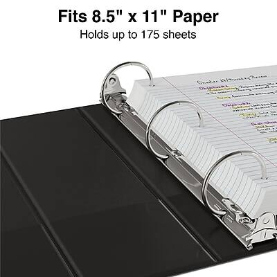 Fits 8.5" x 11" Paper  
Holds up to 175 sheets