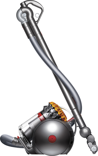 Dyson - Big Ball Canister Vacuum - Yellow/iron was $399.99 now $299.99 (25.0% off)