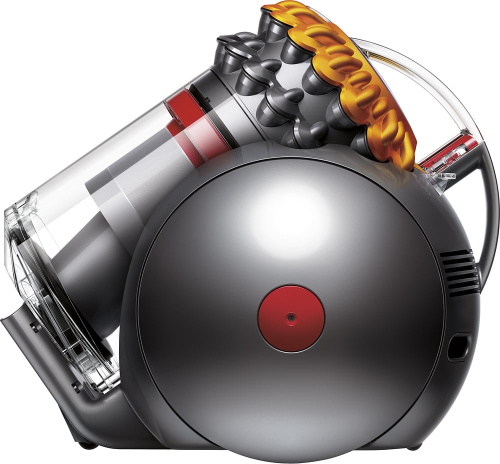 Alt View 12. Dyson - Big Ball Canister Vacuum - Yellow/iron.