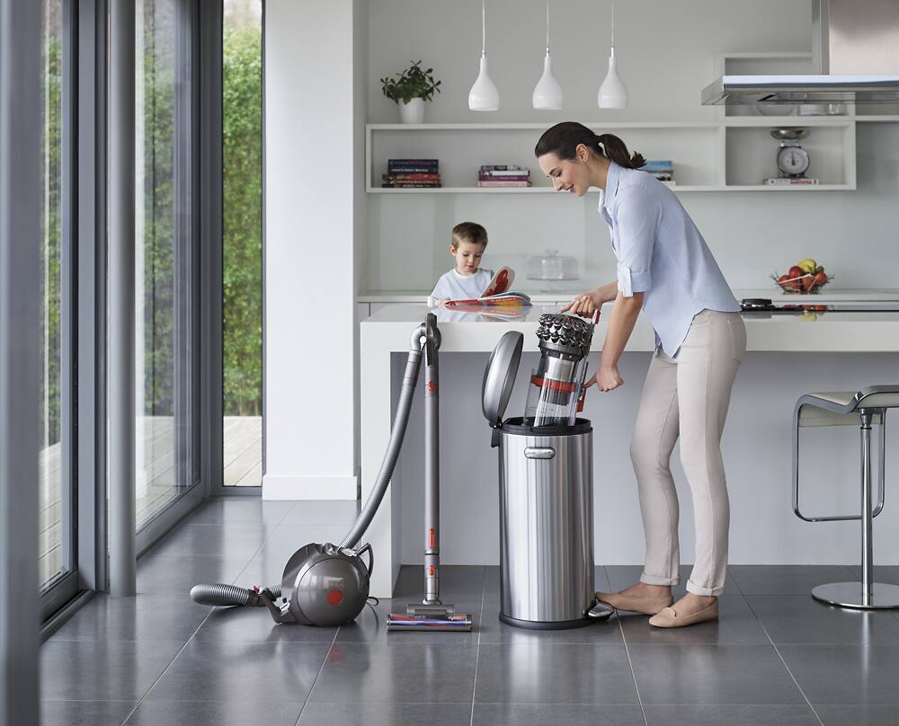 Best Buy: Dyson Cinetic Big Ball Canister Vacuum Iron /nickel CY22