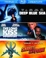 Deep Blue Sea/The Long Kiss Goodnight/Snakes on a Plane [3 Discs] [Blu-ray] - Front_Original