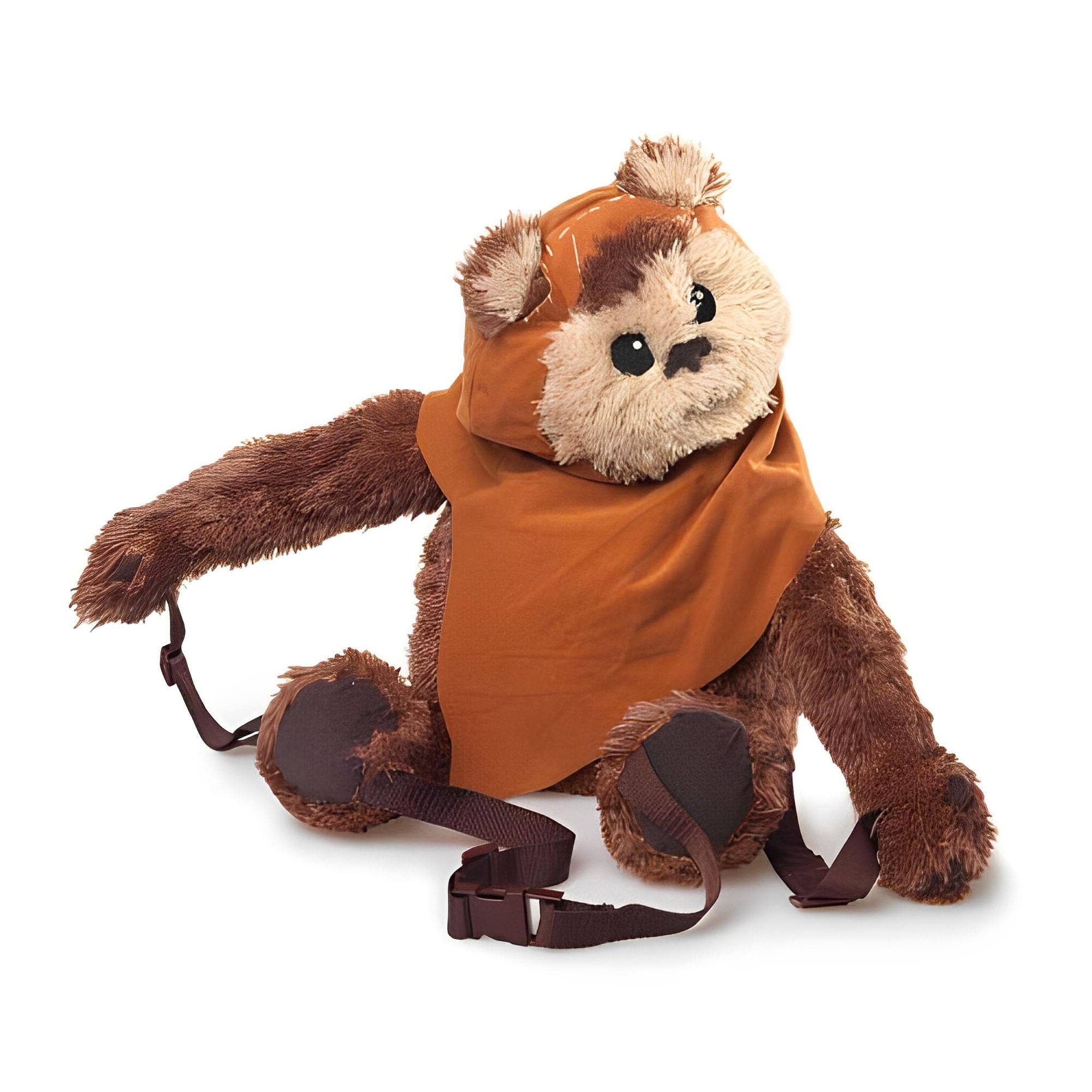 Alt View 1. Star Wars - Comic Images Star Wars Wicket Ewok Backpack Buddies - Brown.
