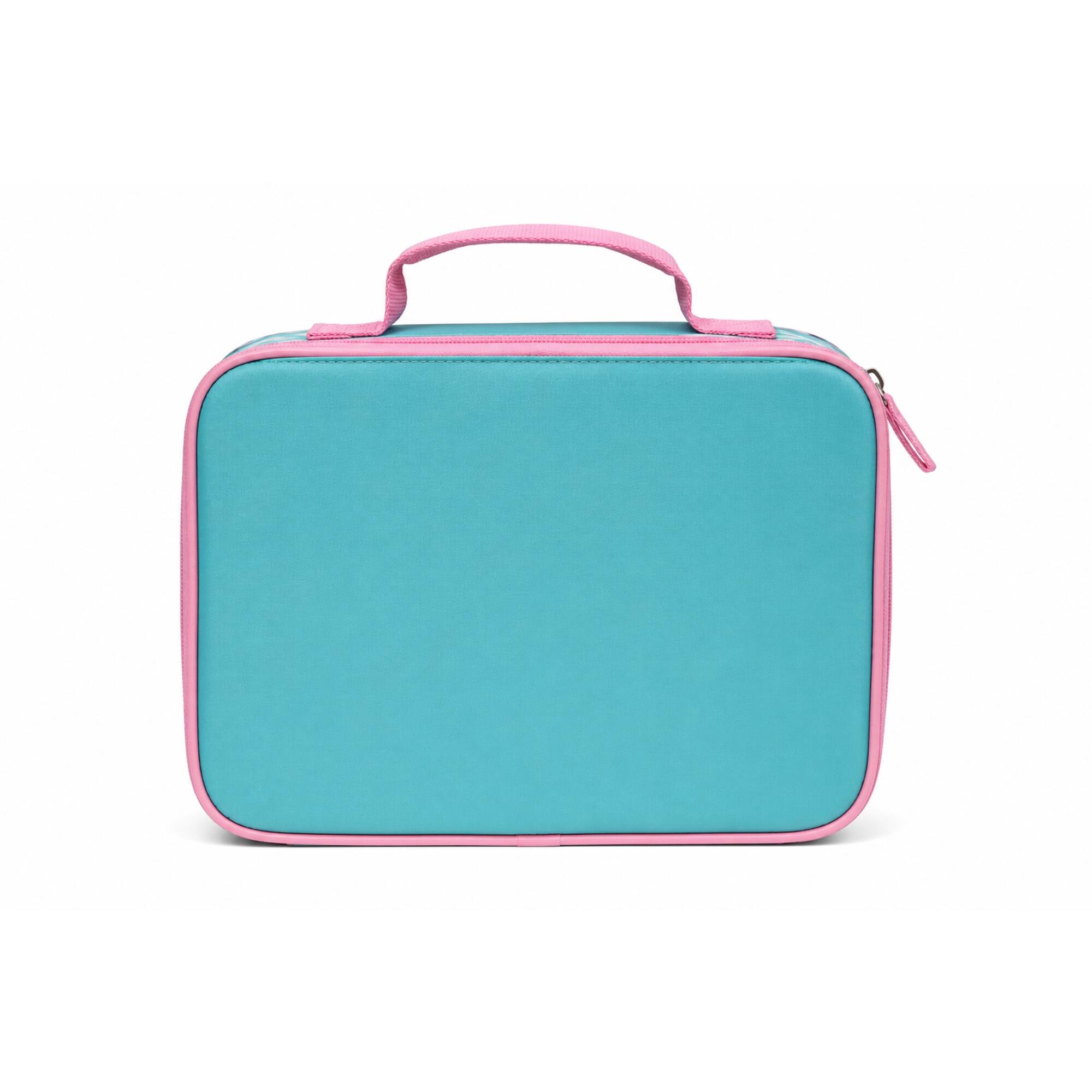 Alt View 3. Disney - Disney Stitch Rectangle Insulated Lunch Bag - Tropical Pink and Blue - Blue.