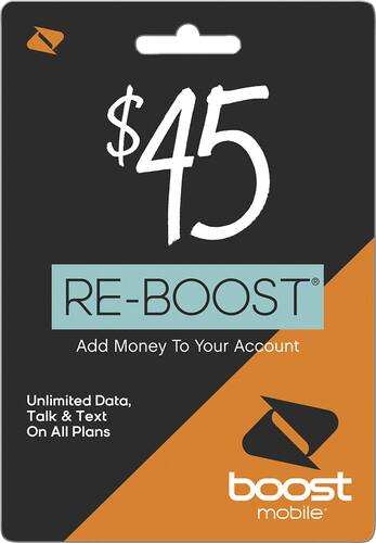 Boost Mobile - $45 Re-Boost Prepaid Phone Card-Front_Standard 