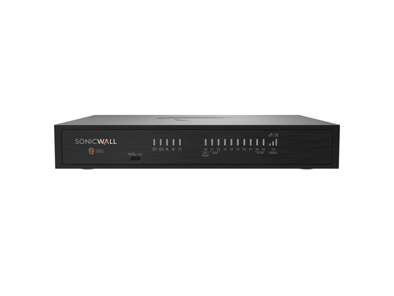SonicWall - TZ380 Firewall (Gen 8) w/ Total Secure (1-Year Essential Protection Security Suite) | 03-SSC-6944