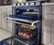 Alt View Zoom 14. KitchenAid - 6.0 Cu. Ft. Self-Cleaning Free-Standing Double Oven Gas Convection Range - Stainless Steel.