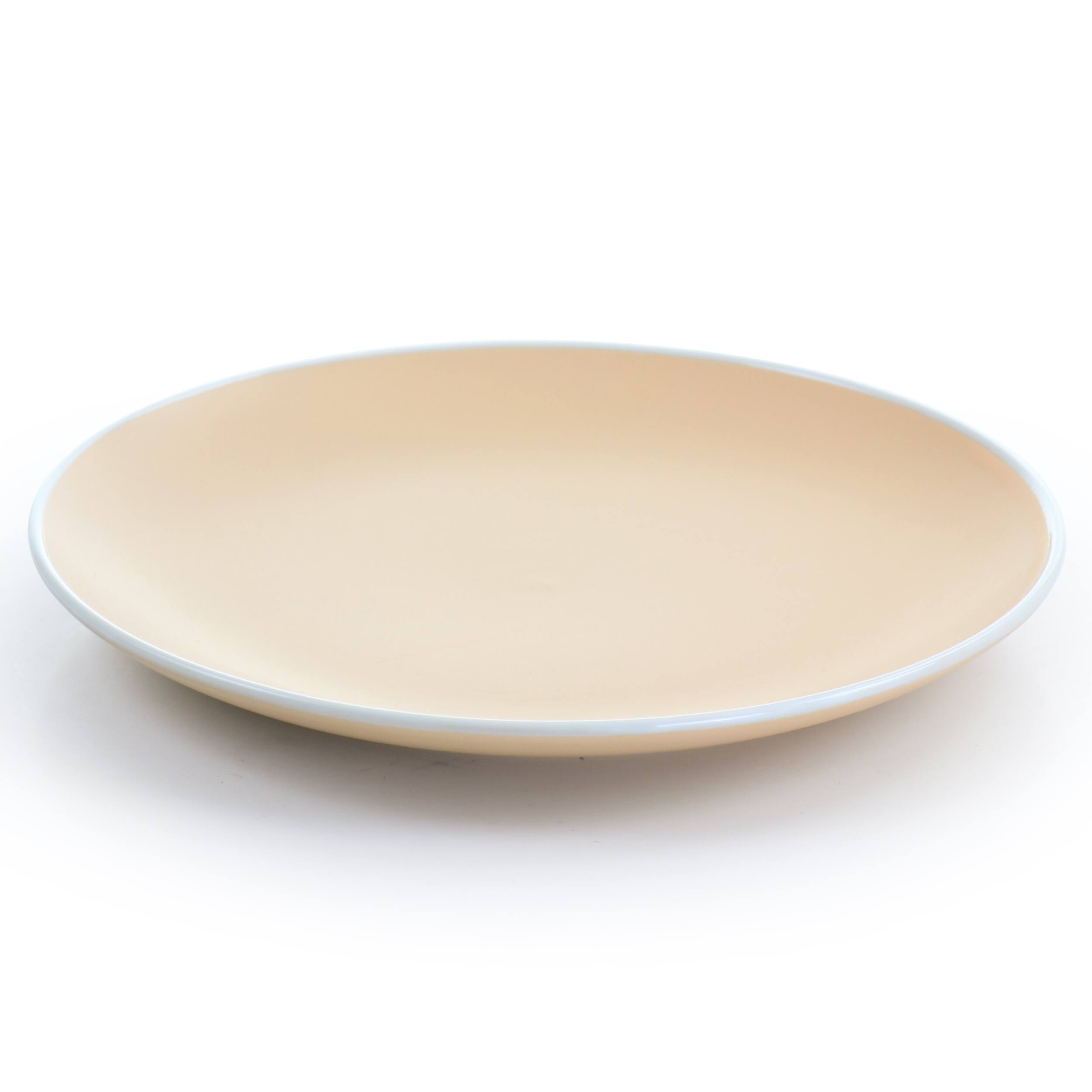 Alt View 2. Spice By Tia Mowry - Spice by Tia Mowry Creamy Tahini 12 Piece Stoneware Dinnerware Set in Matte Orange - Orange.