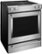 Angle Zoom. KitchenAid - 6.4 Cu. Ft. Self-Cleaning Slide-In Electric Convection Range - Stainless Steel.
