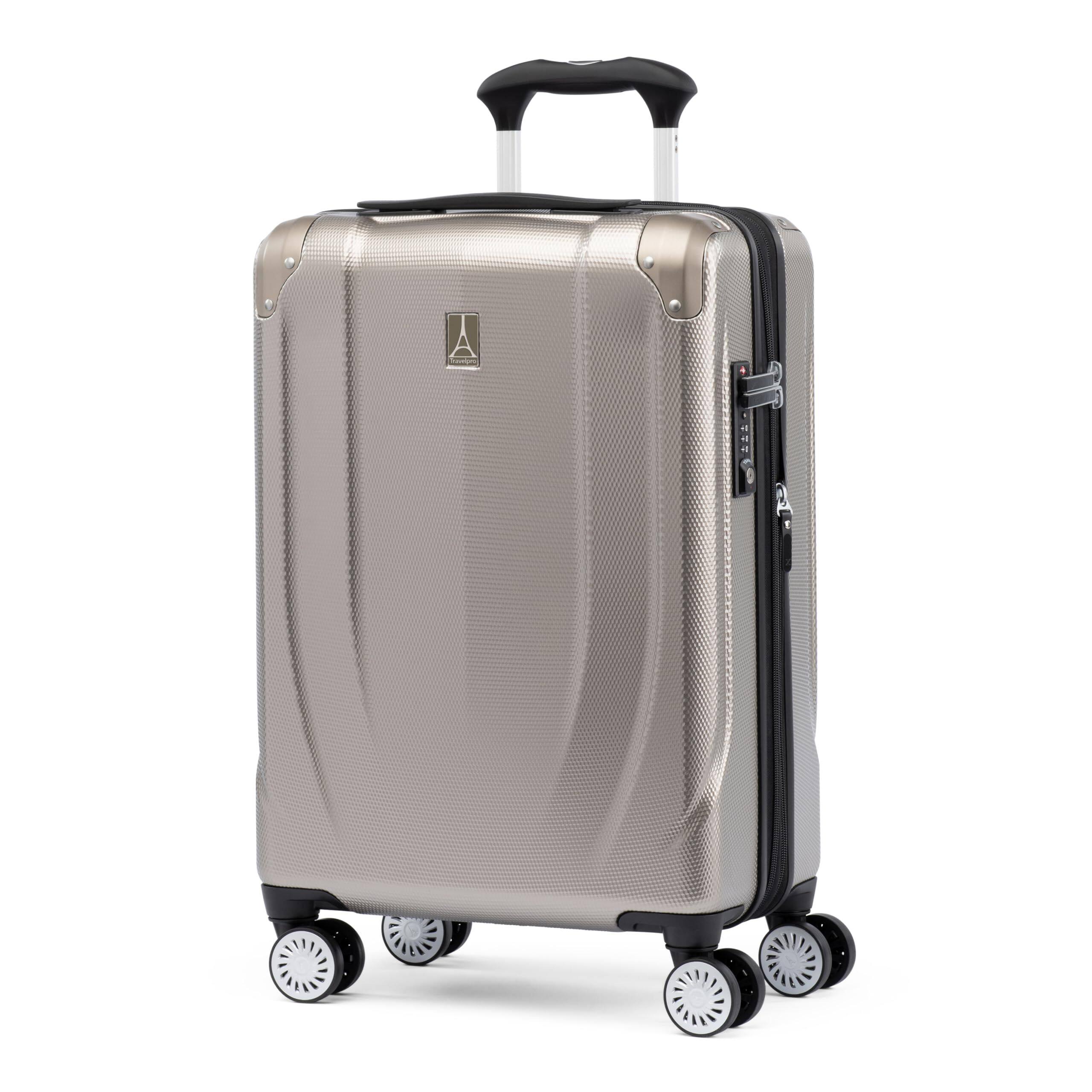 Angle. Travelpro - Pathways 3 Hardside Expandable 21" Carry On Spinner - Champagne.