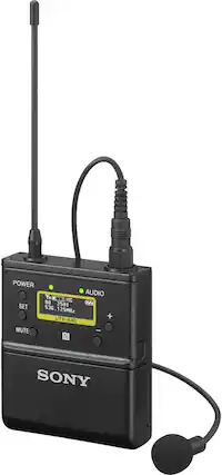 POWER AUDIO TH 80 MIC 2501 Z SET 536. 125MHz + UTX-B40 MUTE - N SONY