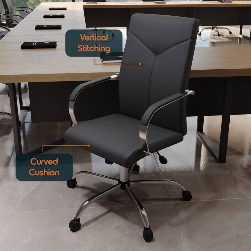 Vertical Stitching  
Curved Cushion