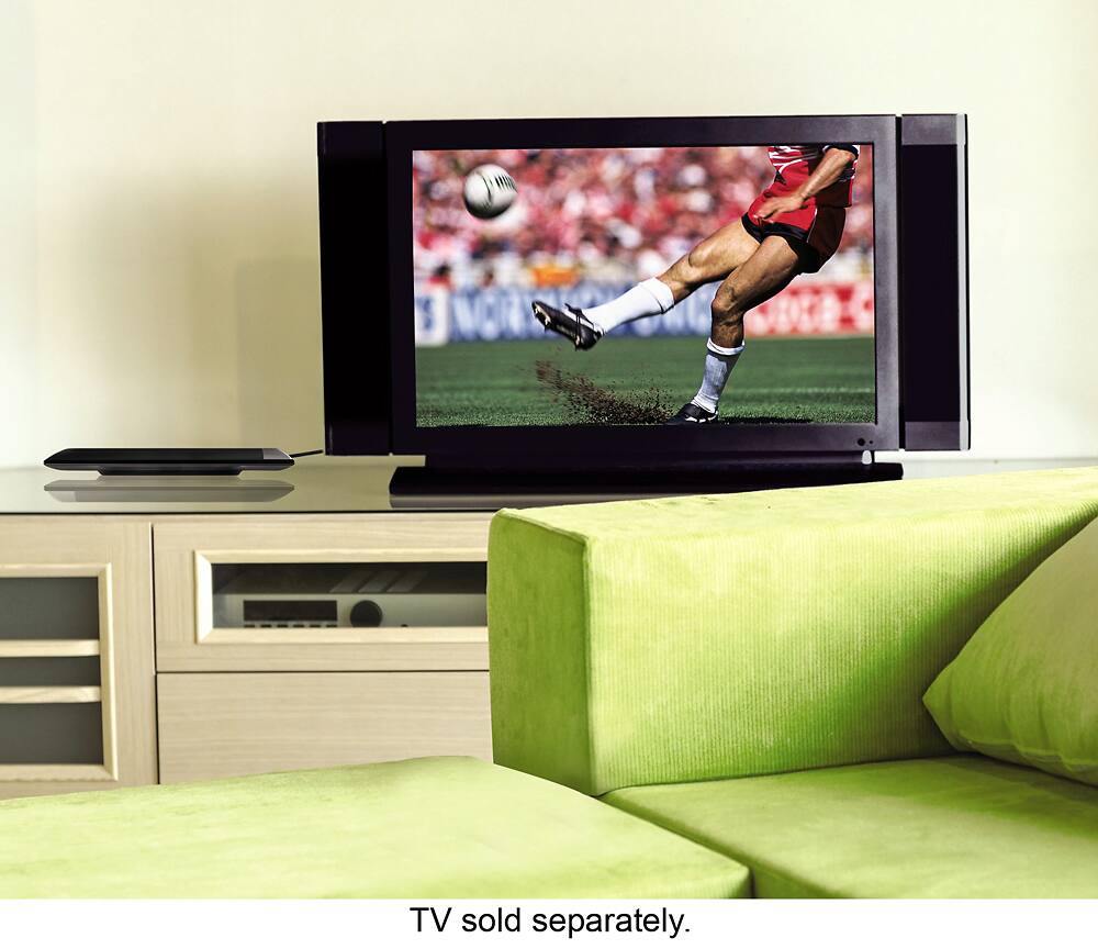 Alt View 14. TERK - Indoor Flat Amplified HDTV Antenna.