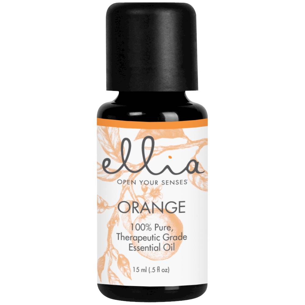Angle View: Ellia - Therapeutic Grade Orange Essential Oil - Dark Violet