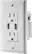 Alt View 11. Insignia™ - 3.6A USB Charger Wall Outlet - White.