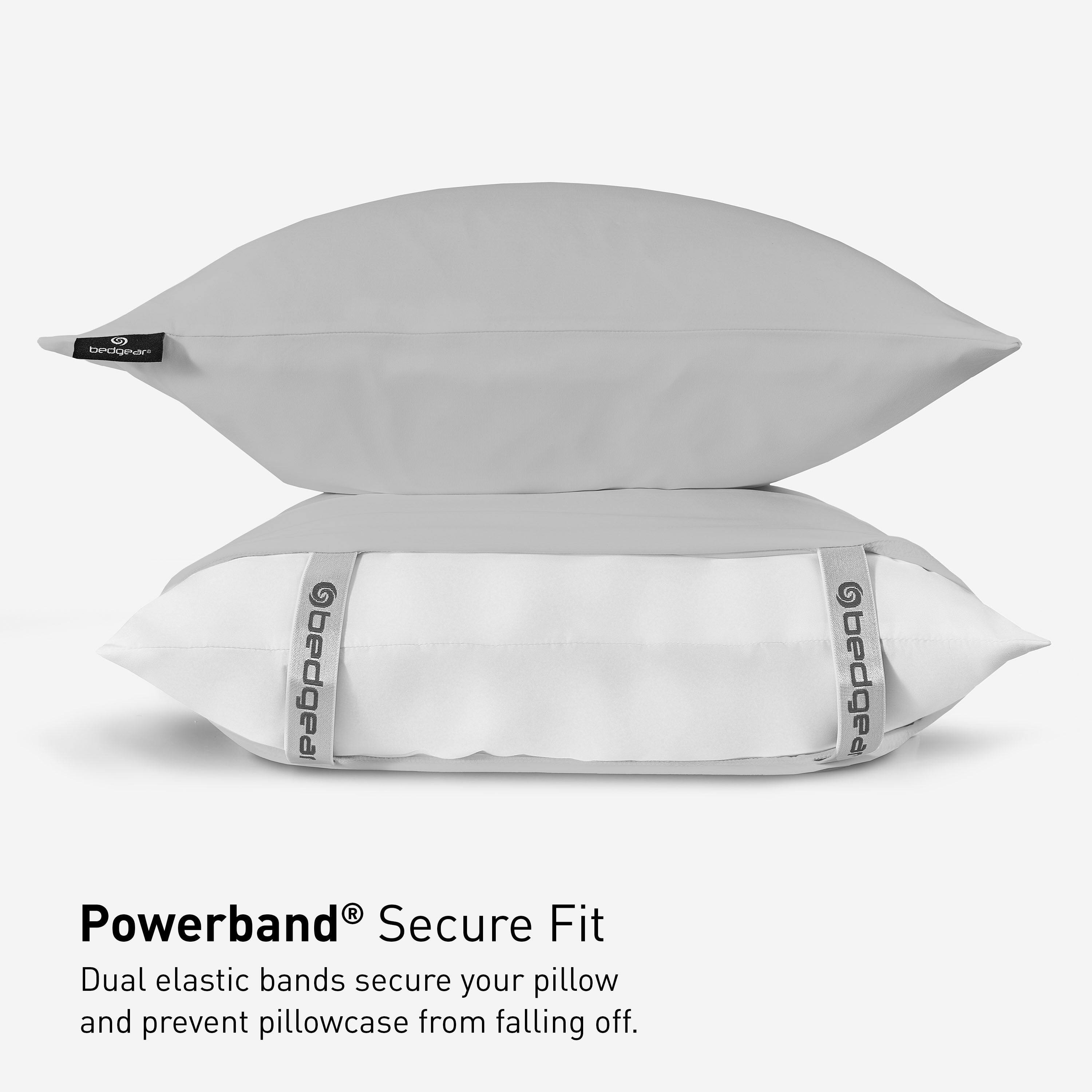 bedgear Obedgear  
Powerband Secure Fit  
Dual elastic bands secure your pillow and prevent pillowcase from falling off.