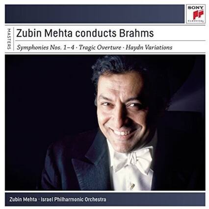 Zubin Mehta conducts Brahms
Symphonies Nos. 1-4 - Tragic Overture - Haydn Variations
Zubin Mehta - Israel Philharmonic Orchestra
SONY FF CLASSICAL