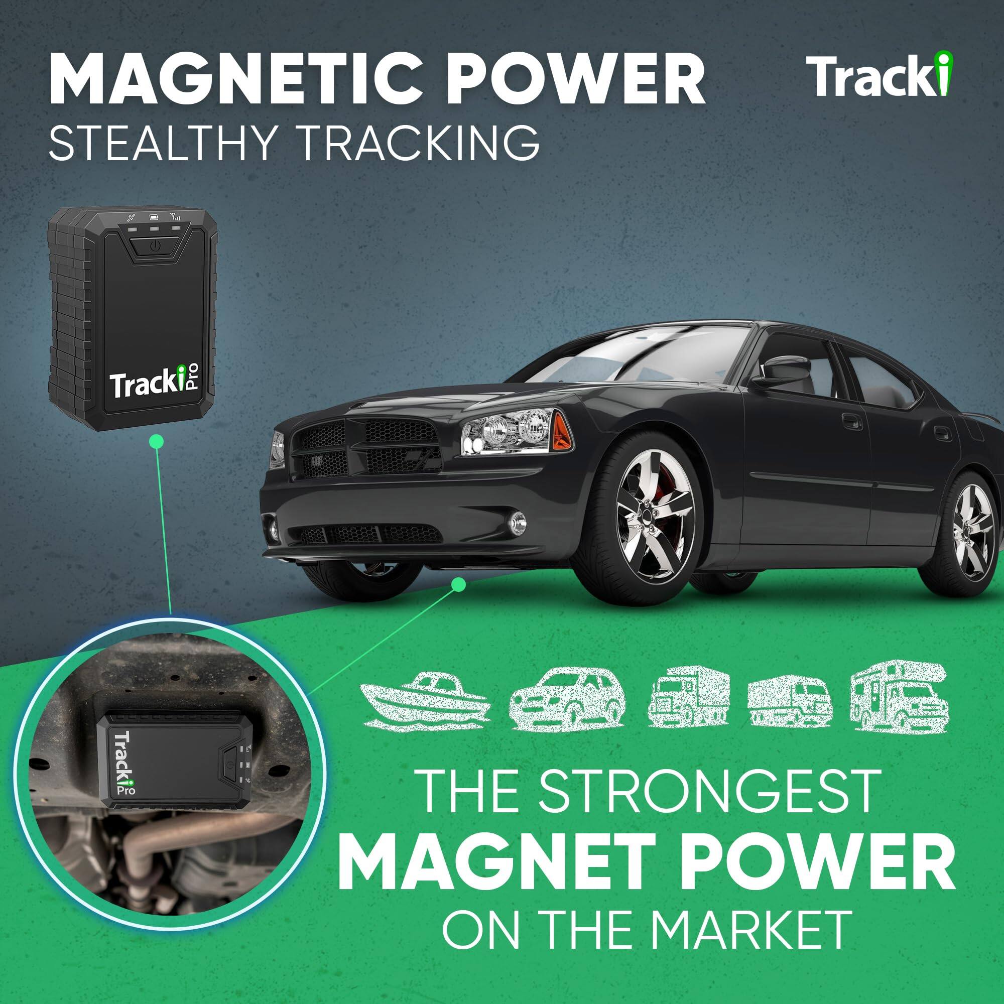 MAGNETIC POWER  
STEALTHY TRACKING  

Tracki Pro  

THE STRONGEST MAGNET POWER ON THE MARKET