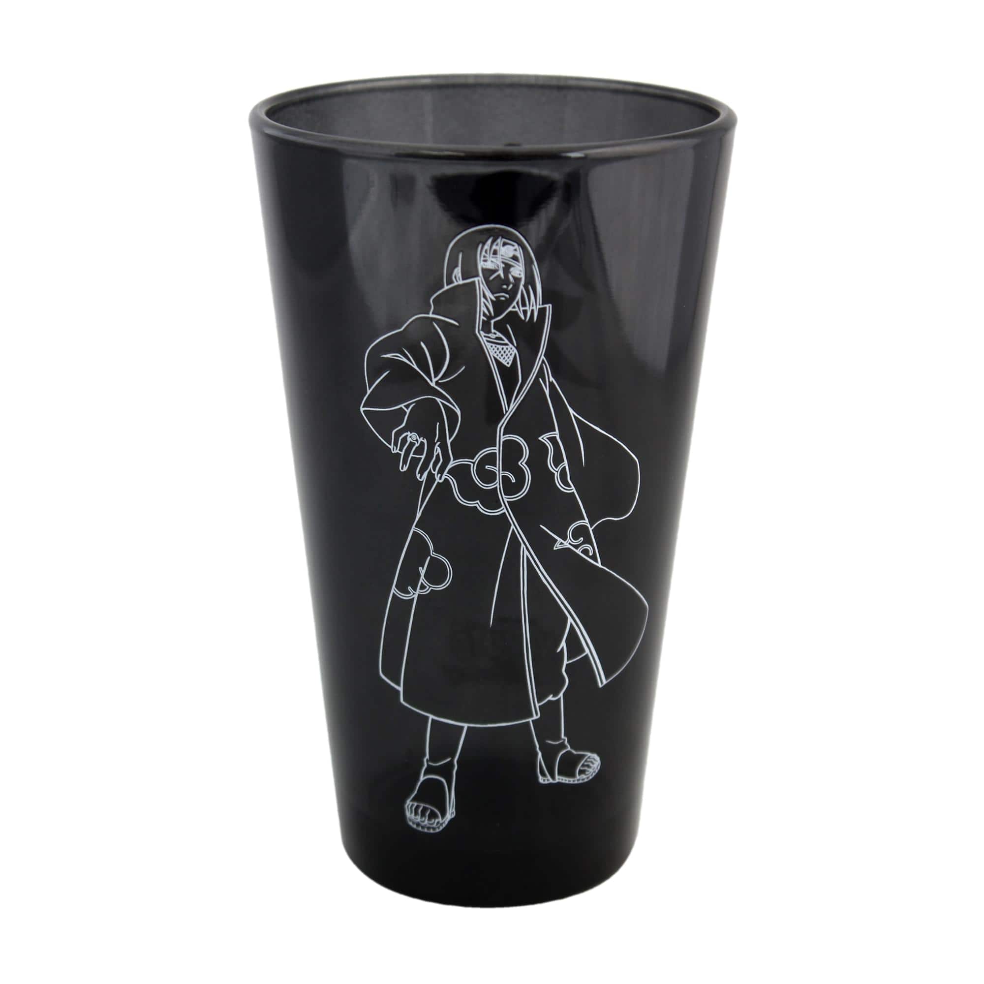 Just Funky - Naruto Shippuden Itachi 16oz Pint Glass - Black