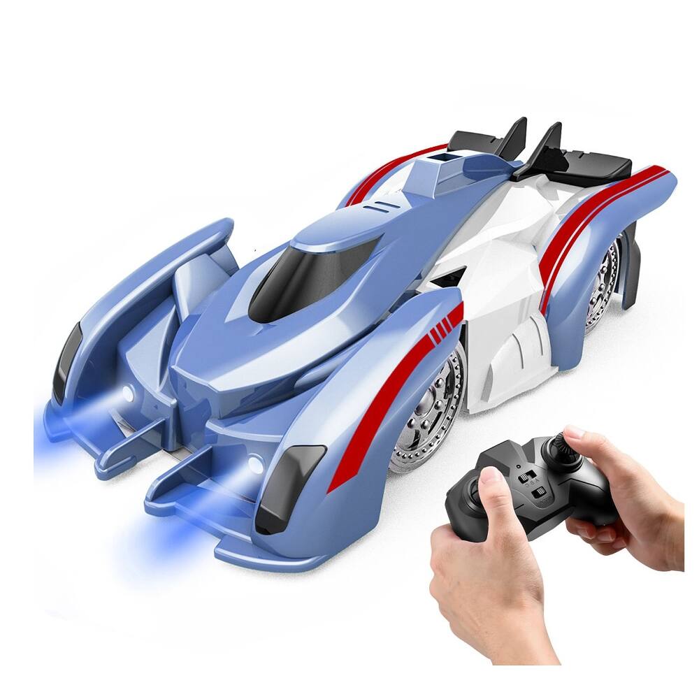Alt View 6. Loheer - Loheer Wall Climbing Car Dual Mode RC Stunt Car Rechargeable 360 Rotating Electric Toy Car with LED Lights.
