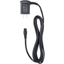 BaBylissPRO - Babyliss Pro Foil Shaver Replacement Power Cord Charger For FXFS2 Double Foil Shaver - Black