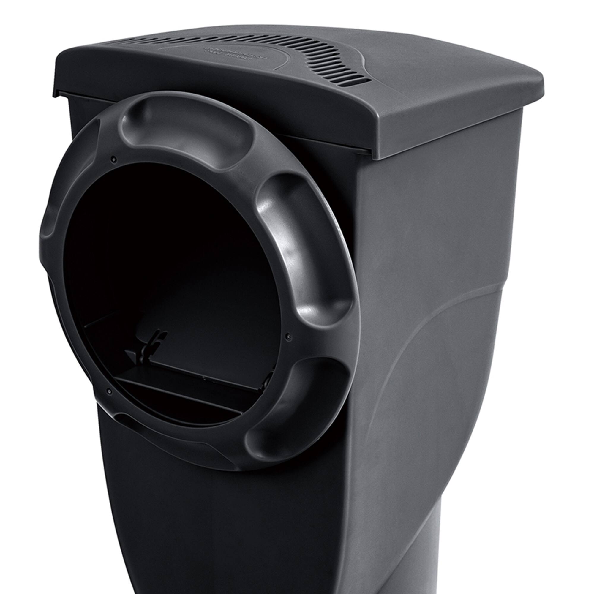 Alt View 3. Funsicle - Funsicle 1500 Gallon SkimmerPlus Filter Pump System for Above Ground Pool, Black - Black.