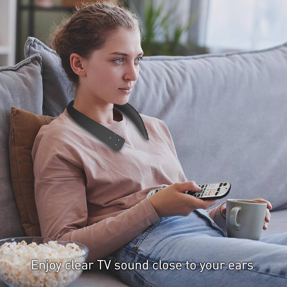 Enjoy clear TV sound close to your ears