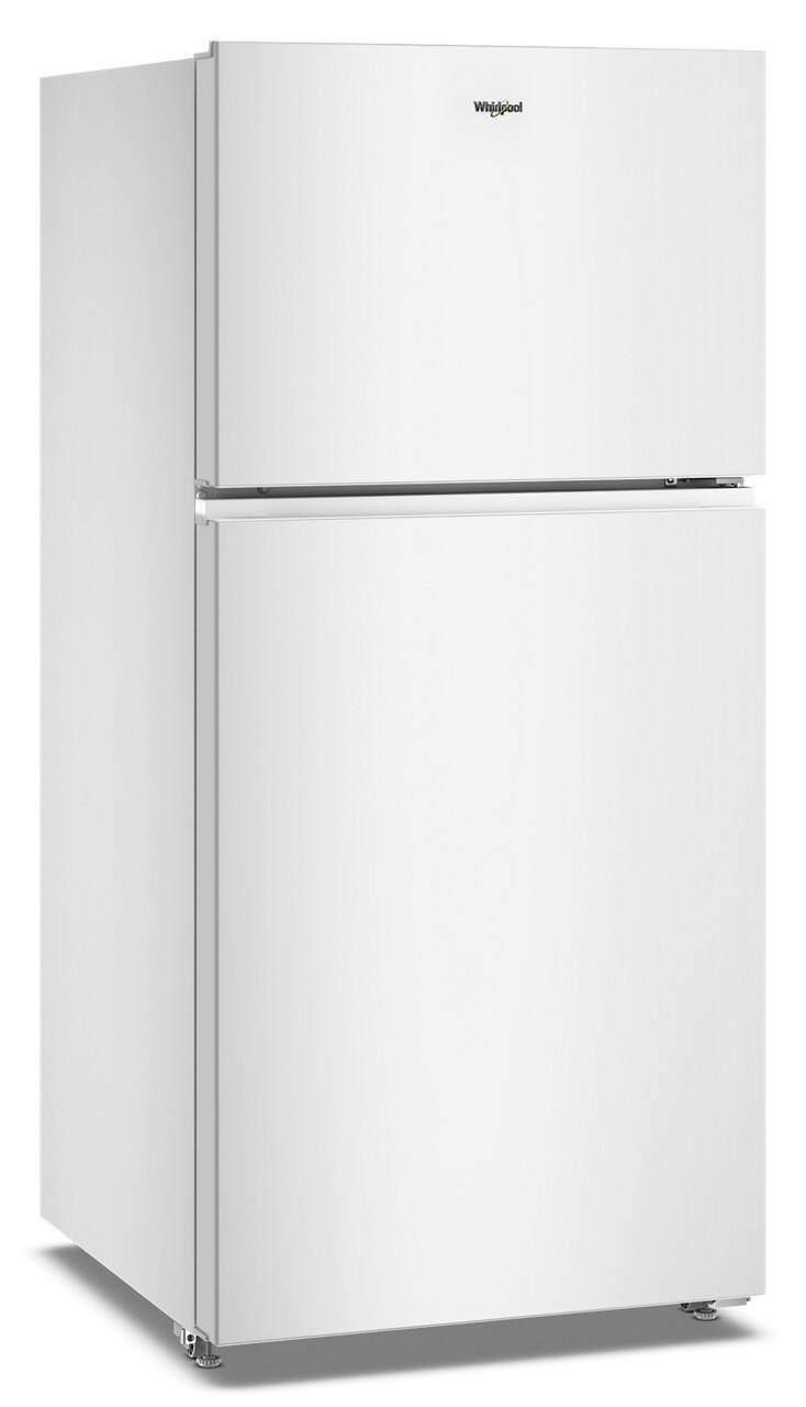 Alt View 6. Whirlpool - 19.3 Cu. Ft. Top-Freezer Refrigerator with Total Coverage Cooling - White.