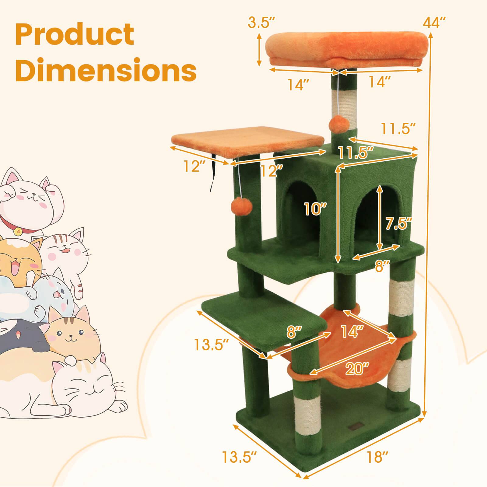 Product Dimensions

3.5"  
14" x 14" x 44"  
12" x 12" x 11.5" x 11.5" x 10" x 7.5" x 8" x 13.5" x 8" x 14" x 20" x 13.5" x 18"
