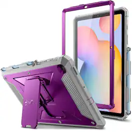 Kitcheniva - Protective Case For Samsung Galaxy Tab S6 Lite Tablet 2024/2022/2020 Model 10.4'' - Purple