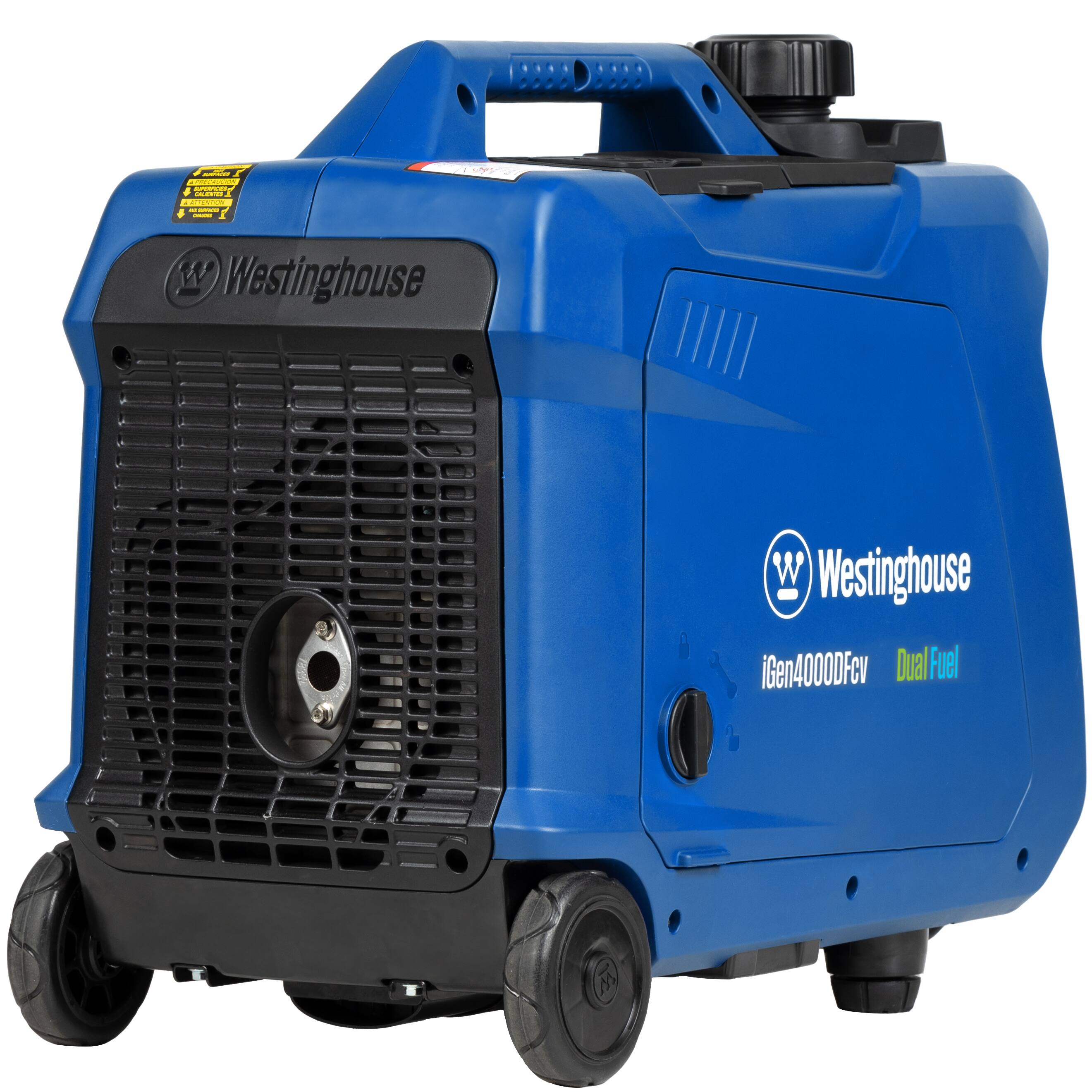 - Westinghouse
- iGen4000DFcv Dual Fuel