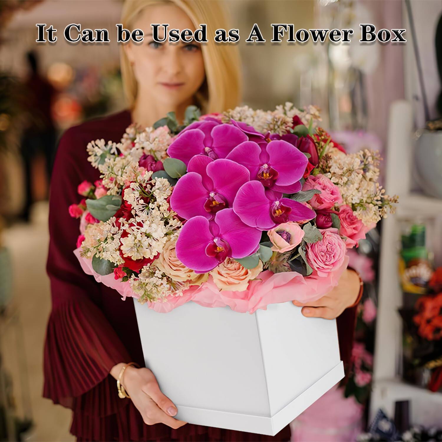 It Can be Used as A Flower Box