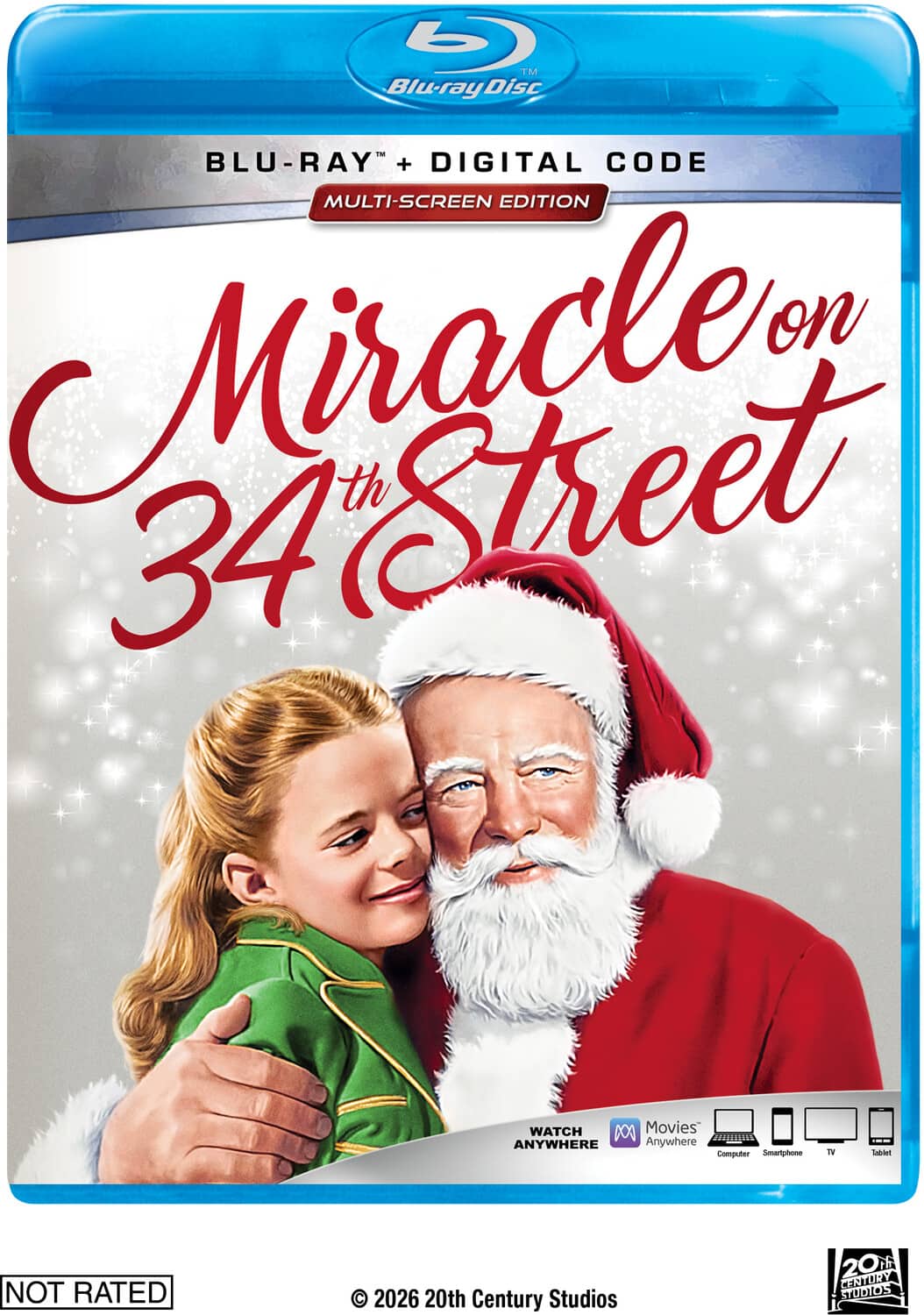 Front. Miracle on 34th Street (70th Anniversary)   - BLU-RAY.