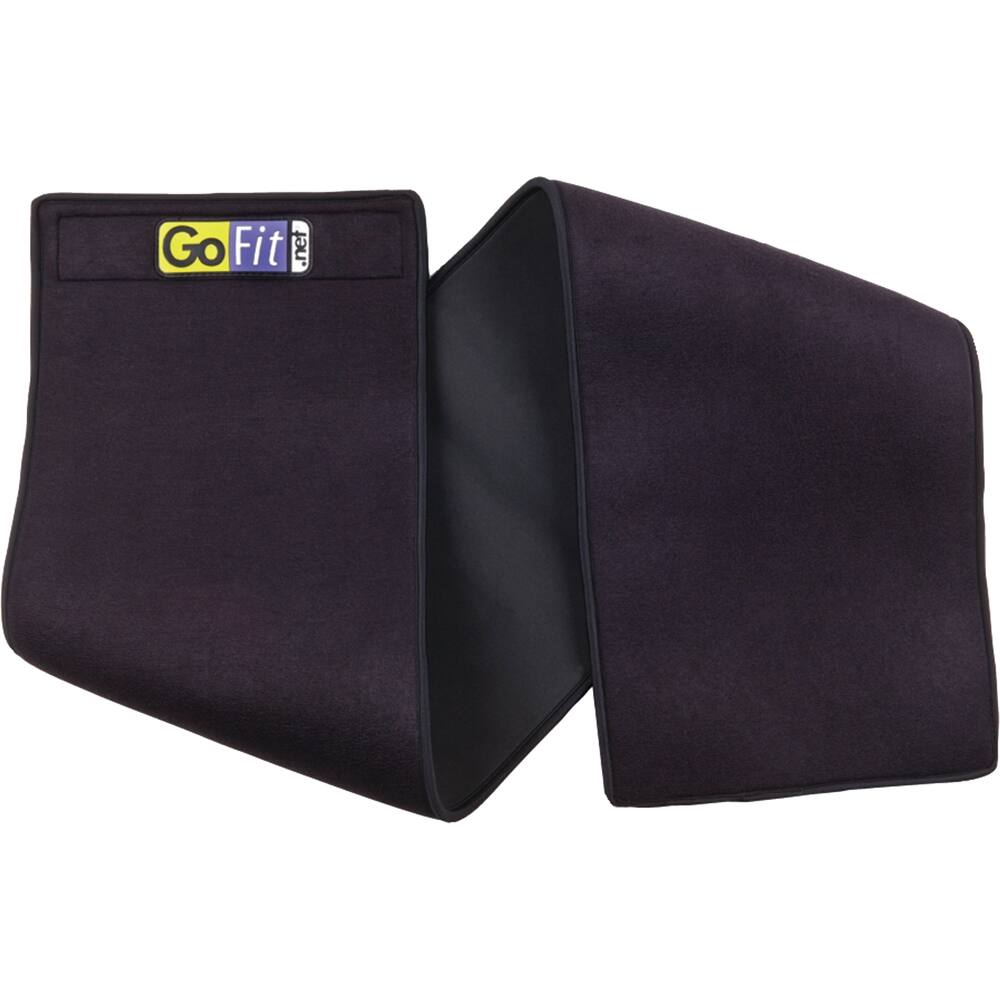 GoFit - Double Thick Waist Trimmer - Black