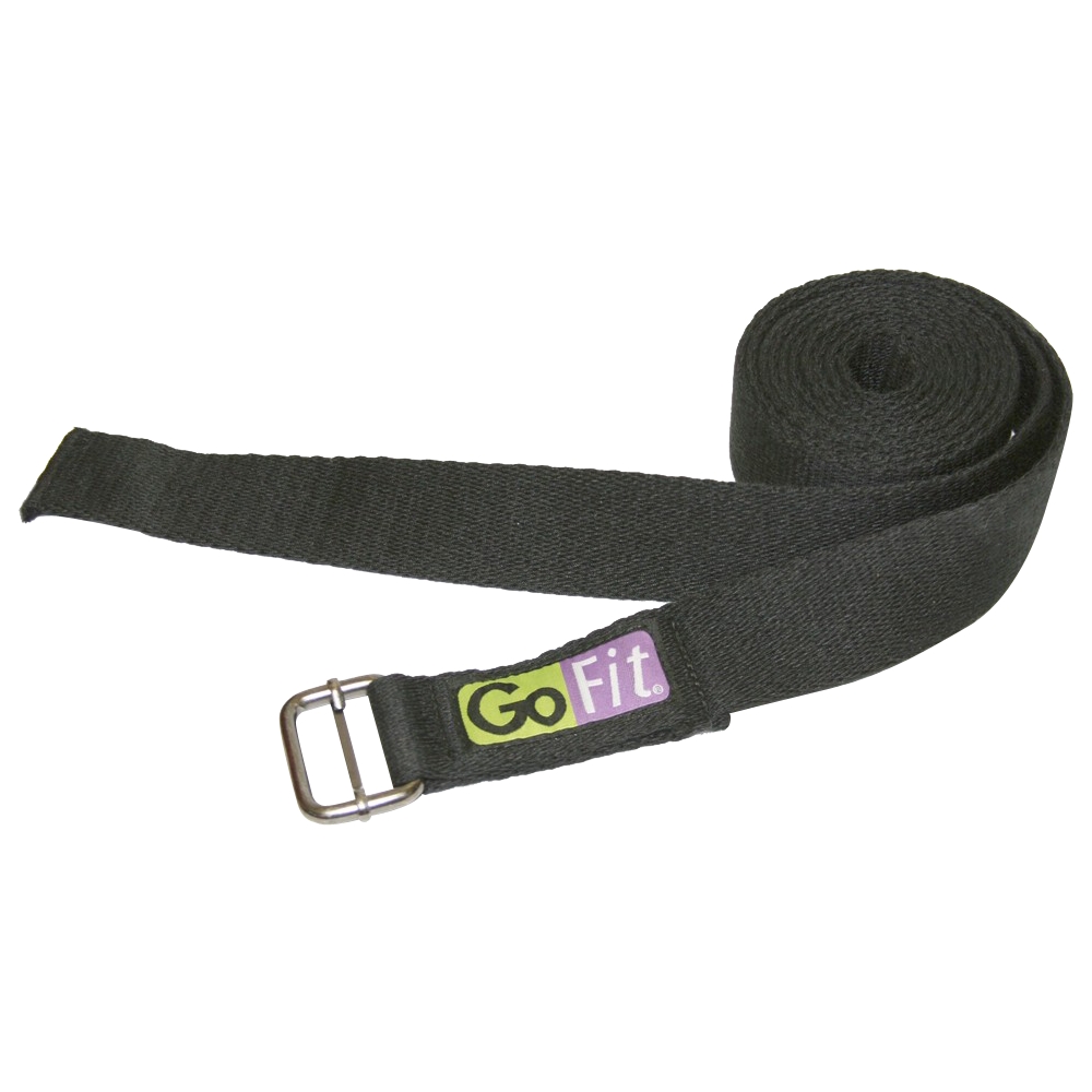 Best Buy: GoFit 8-ft Yoga Strap Black GF-YS