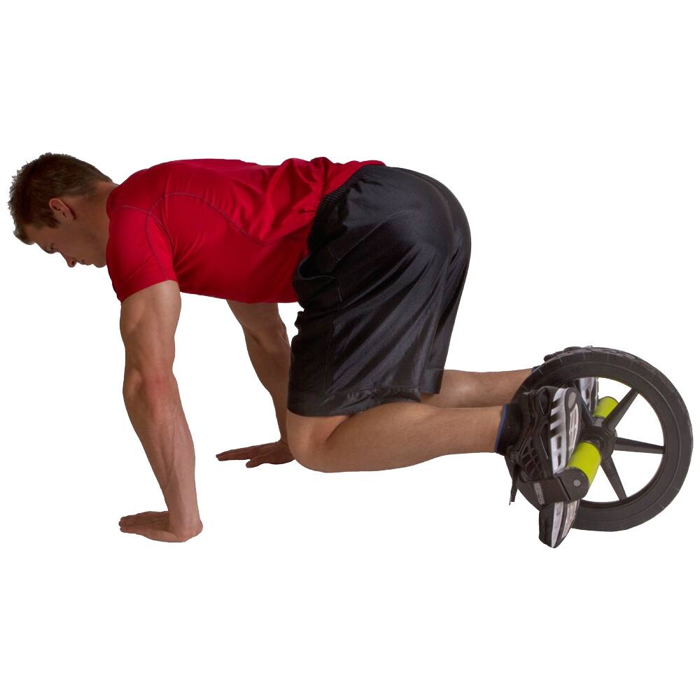 Alt View 12. GoFit - Extreme Ab Wheel - Black.