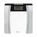 Angle. Conair - Weight Watchers Body Analysis Glass Scale - Silver.