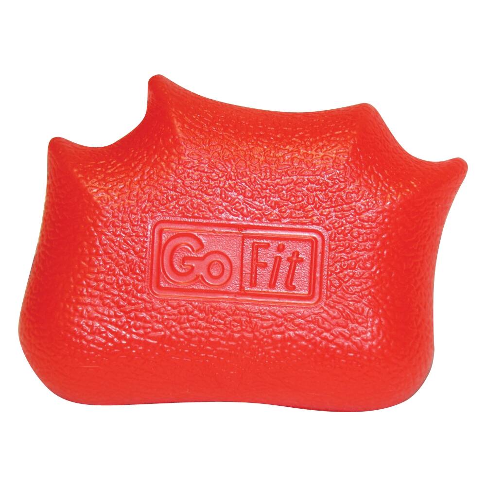 Angle. GoFit - Gel Hand Grip - Red.