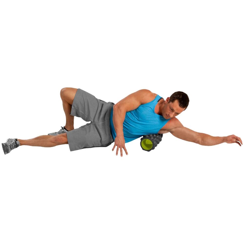 Alt View 11. GoFit - Extreme Massage Roller - Black.