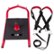 Angle Zoom. GoFit - Power Sled with Harness and Connecting Strap - Red/Black.